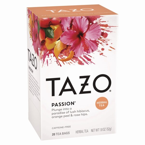 Tazo Tea Bags, Passion, 120PK 30794522200451 - main